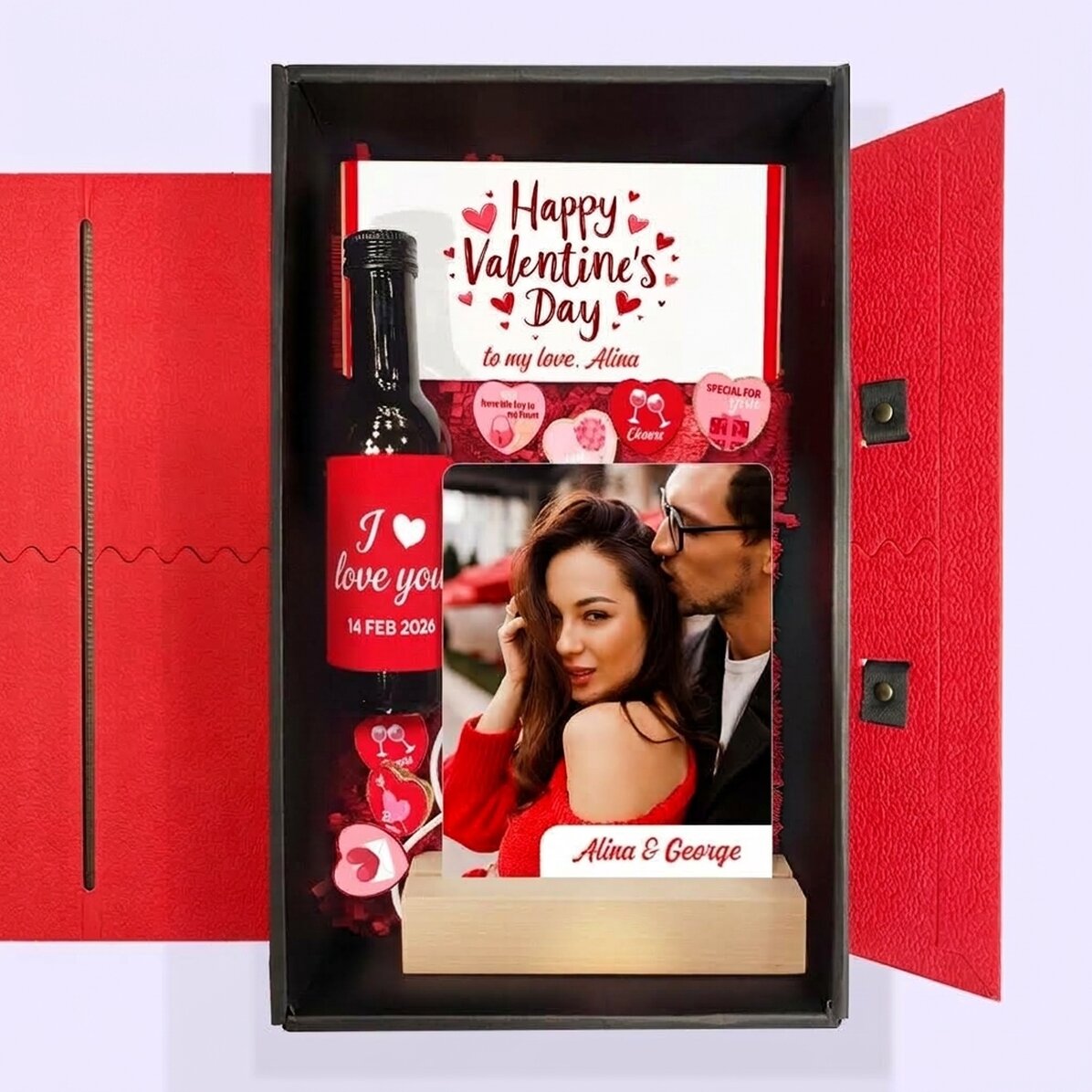 Valentijnsdag-cadeaudoos - Ik hou van je