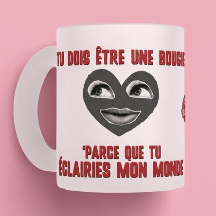 Tasse personnalisée avec message - Rizzler Boyfriend