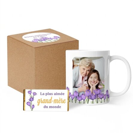 Coffret cadeau du 8 mars pour grand-mère