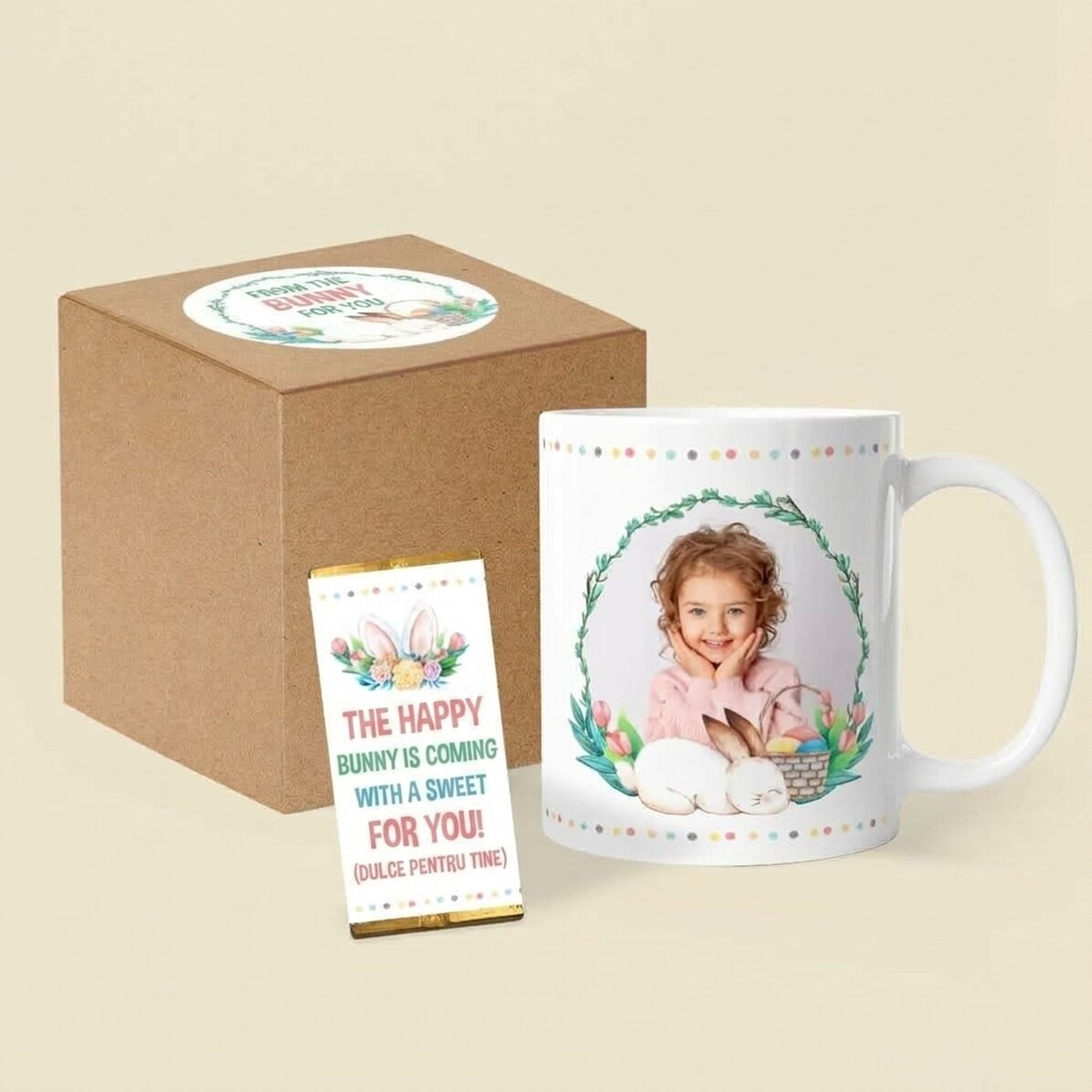 Paasgeschenkset - Het vrolijke paashaasje
