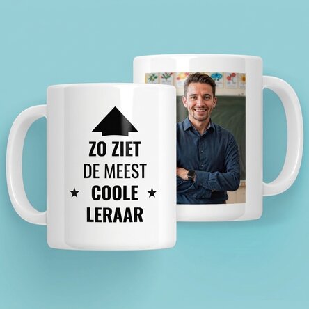 Gepersonaliseerde mok met foto en tekst – Zo ziet hij eruit