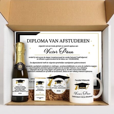 Cadeauset voor afgestudeerden - Het volwassen leven