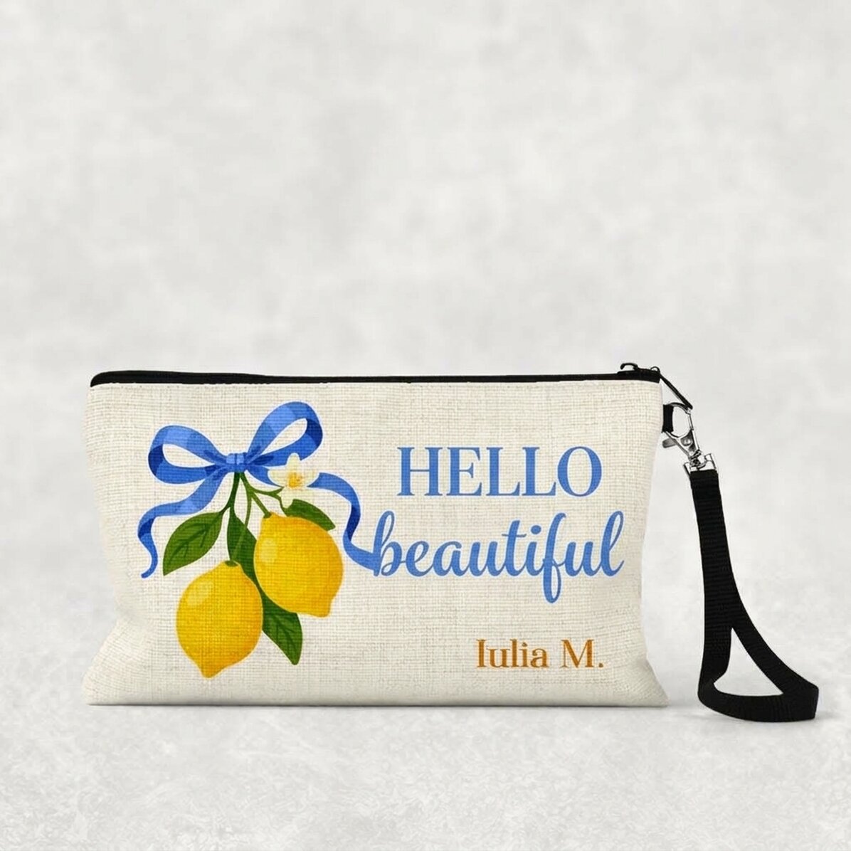 Gepersonaliseerde make-upset met tekst - Ciao bella