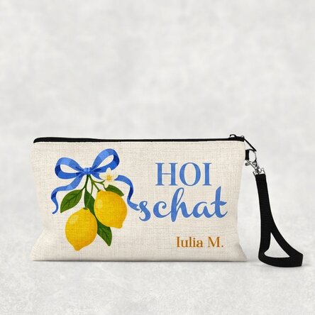 Gepersonaliseerde make-upset met tekst - Ciao bella