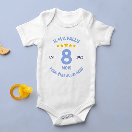 Body pour enfant personnalisé avec un texte - « J