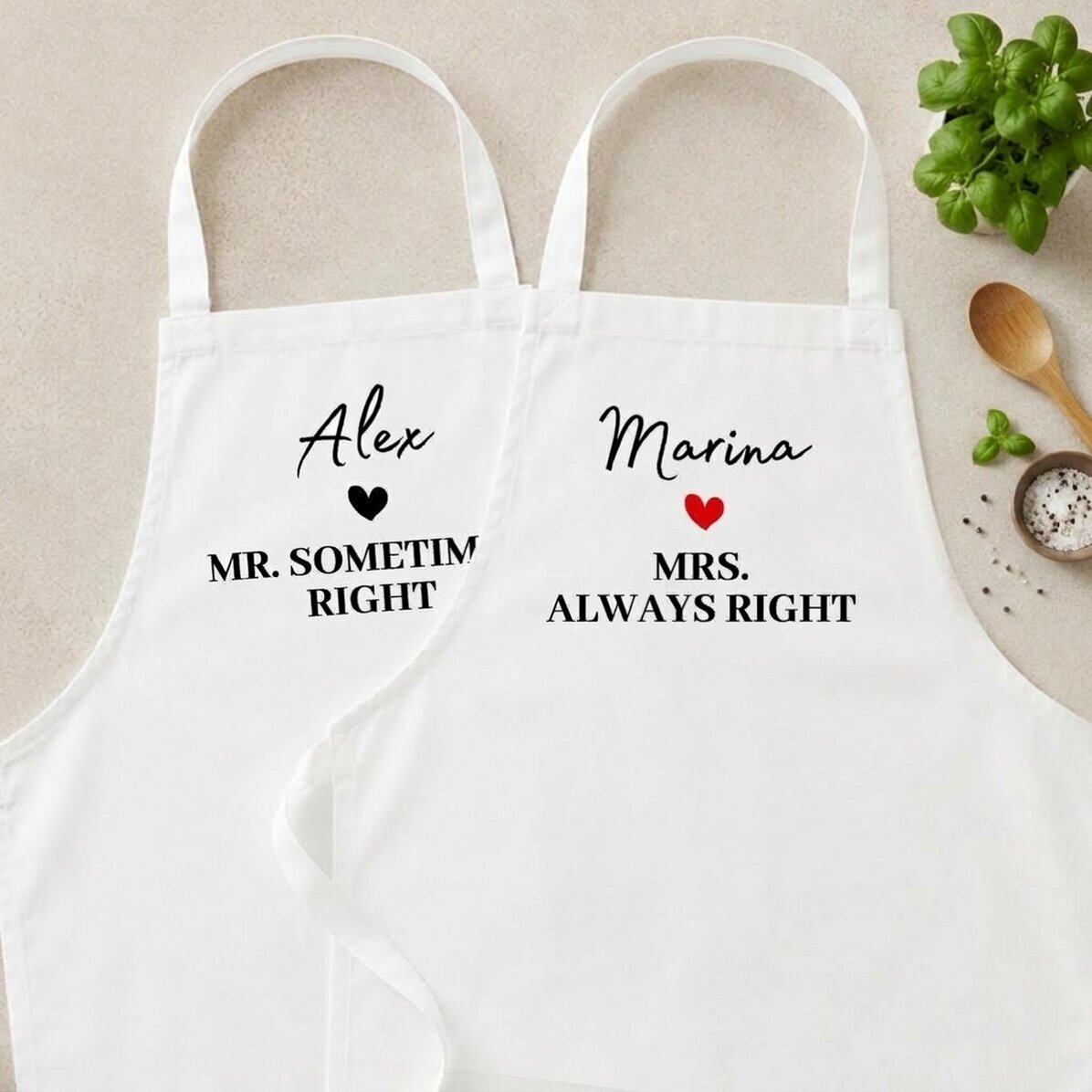 Op maat gemaakte sets voor koppels - Mrs & Mr Right