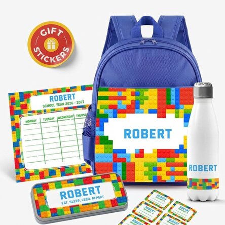 Gepersonaliseerde set voor school – Lego