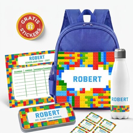 Gepersonaliseerde set voor school – Lego