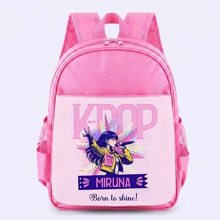 Gepersonaliseerde schooltas met tekst - Kpop