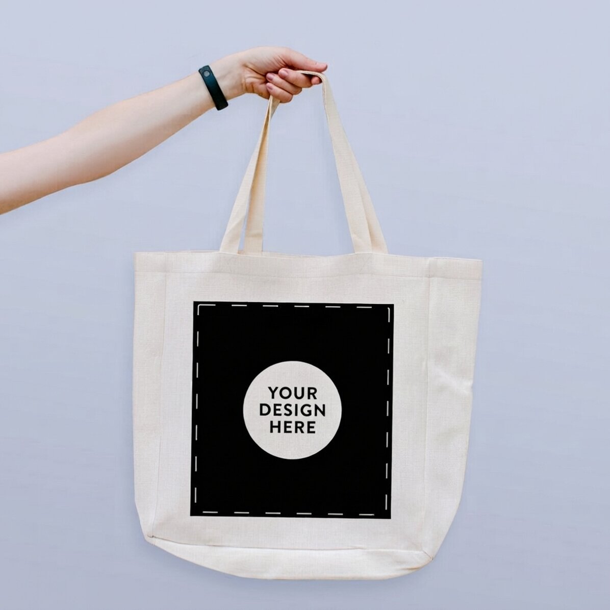 Een strandtas met jouw eigen ontwerp – portret