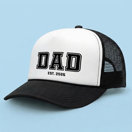 Gepersonaliseerde pet met tekst - Dad / mom