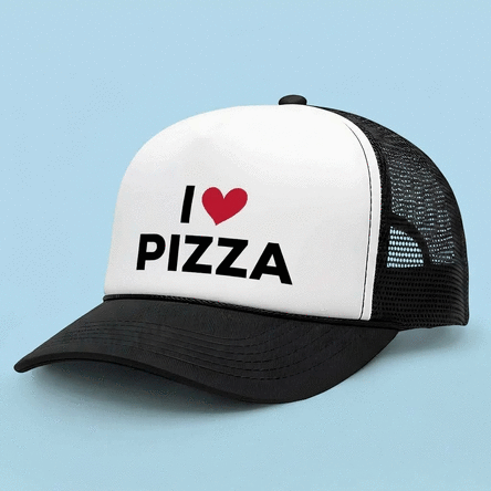 Gepersonaliseerde pet met tekst - I love...