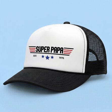 Casquette personnalisée avec inscription - Top Dad