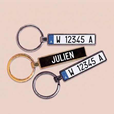 Gepersonaliseerde sleutelhanger met Oostenrijks kenteken