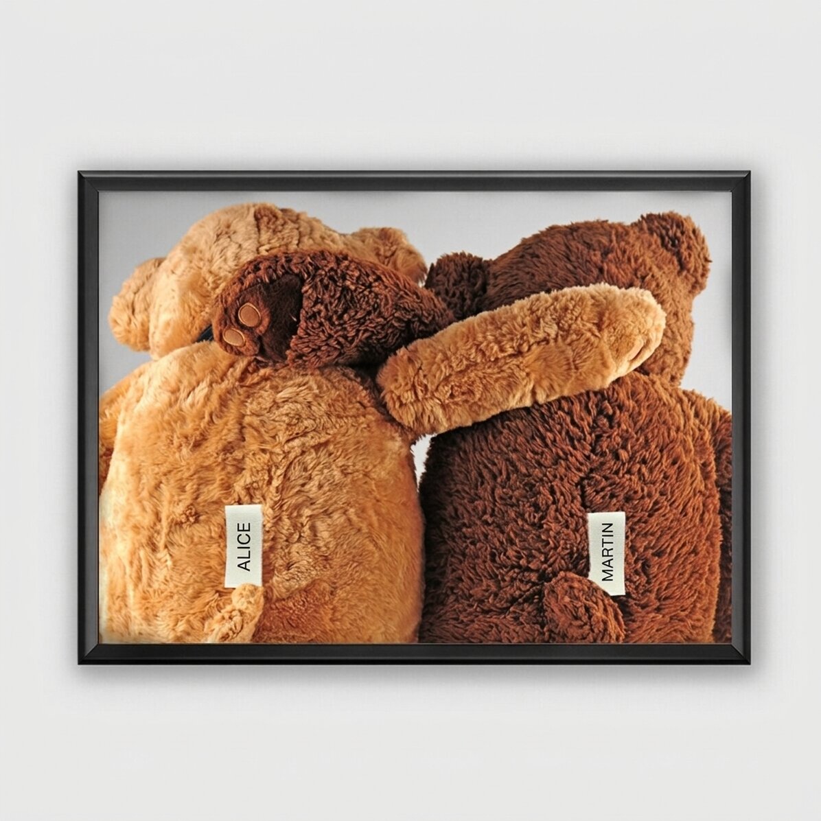 Tableau personnalisé - petits oursons