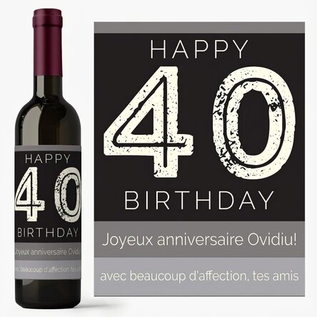Vins personnalisés