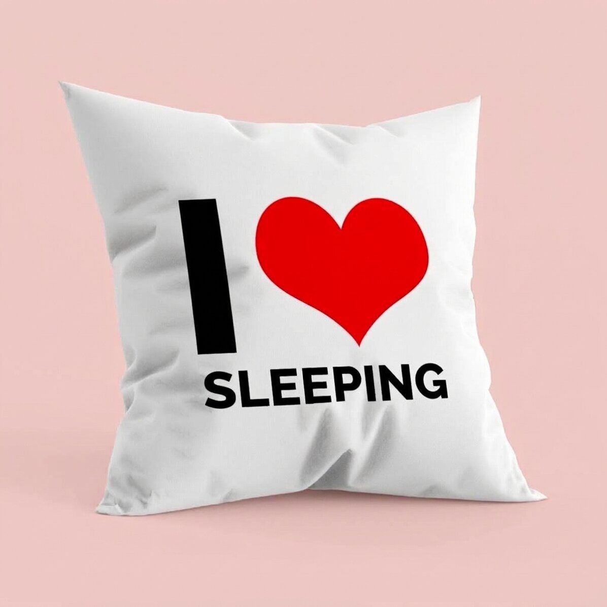 Coussin personnalisé - I LOVE