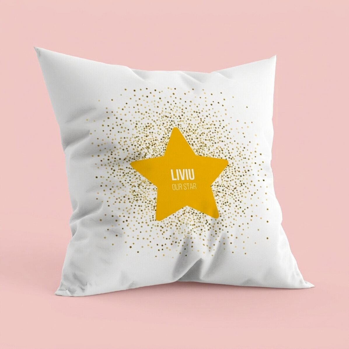 Gepersonaliseerd kussen - Star