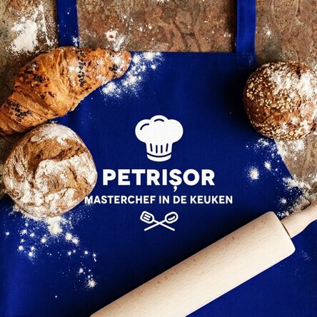 Op maat gemaakte schaal - Master Chef in de keuken