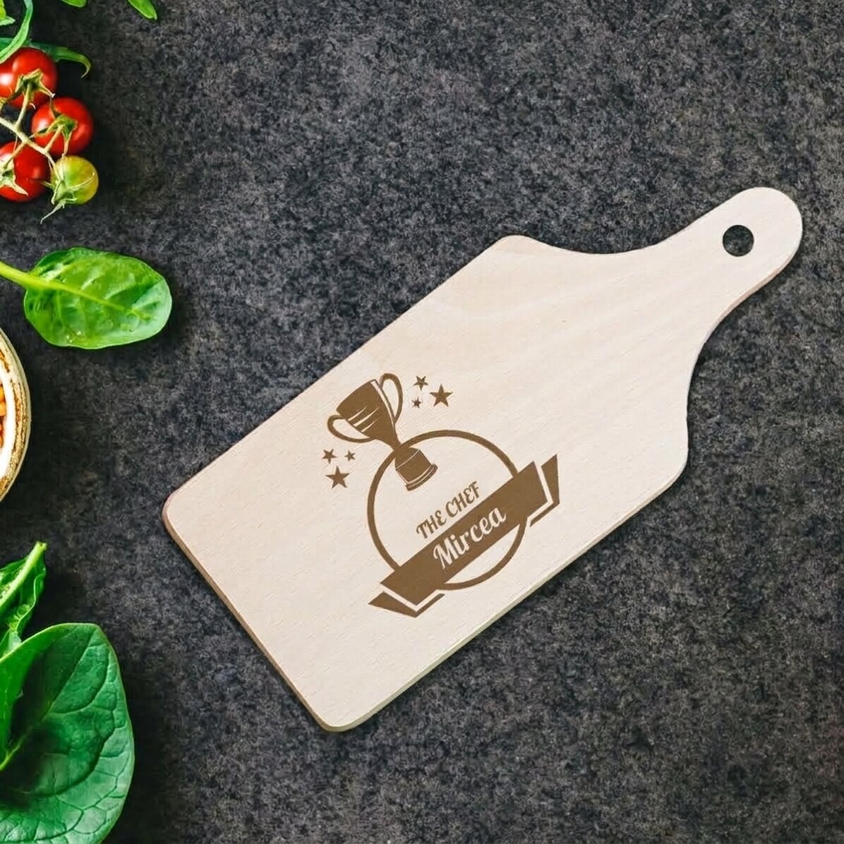 Gepersonaliseerde mini-snijplank - Topkok