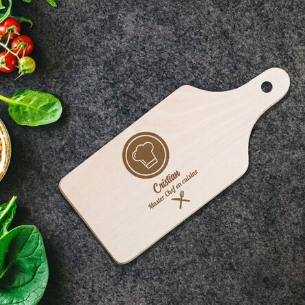 Mini-planche à découper personnalisée - Le Master Chef de votre cuisine