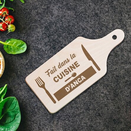 Mini-planche à découper personnalisée - Fabriqué dans la cuisine