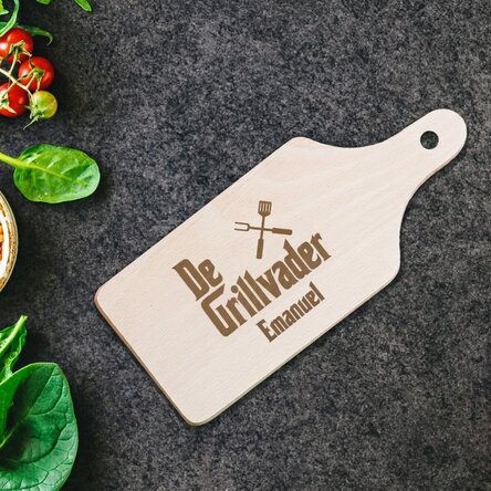 Gepersonaliseerde mini-snijplank - The Grillfather