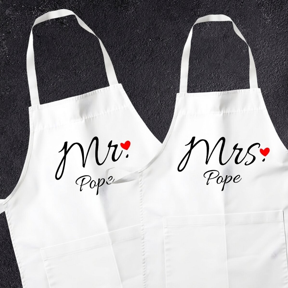 Gepersonaliseerde sets voor koppels - Mr & Mrs