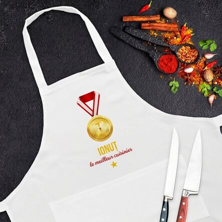 Tablier personnalisé - Le meilleur chef