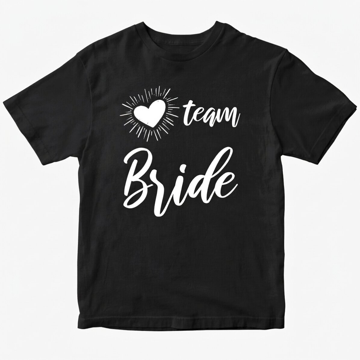 T-shirt met eigen tekst - Team Bride