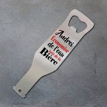 Ouvre-bouteille personnalisé - Drink beer