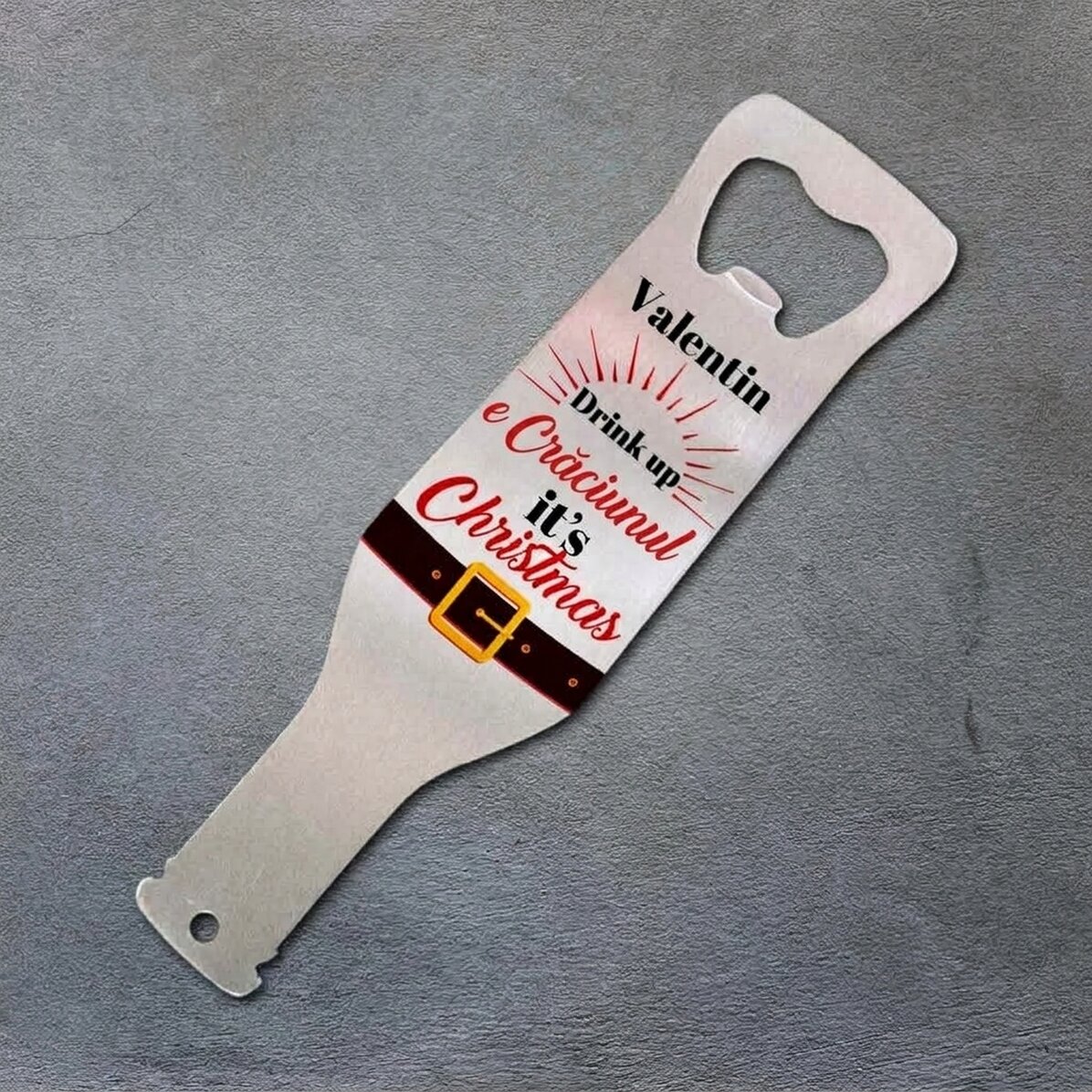 Gepersonaliseerde bieropener - Drink up Grinch