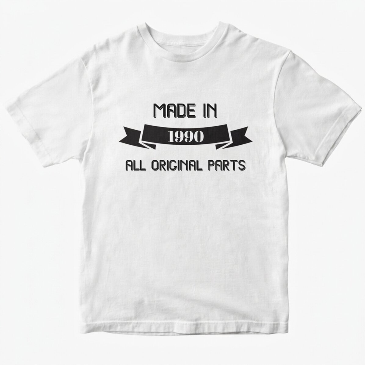 T-shirt op maat - Alle onderdelen zijn origineel