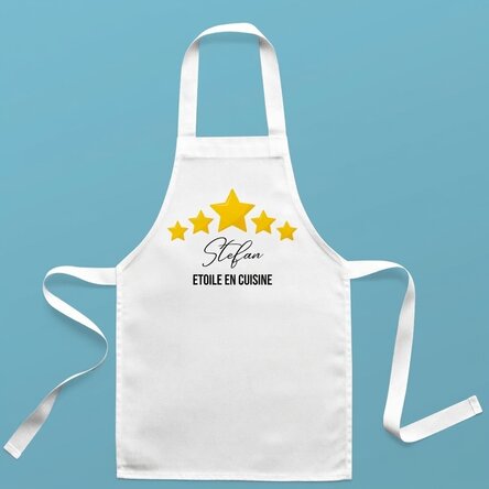 Assiette personnalisée pour enfants avec inscription - Star dans la cuisine