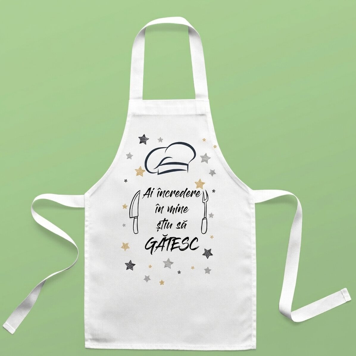 Op maat gemaakte tas voor kinderen met tekst - Trust me, I know how to cook