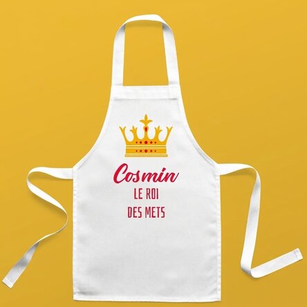Sac personnalisé pour enfants avec inscription - Le roi des plats
