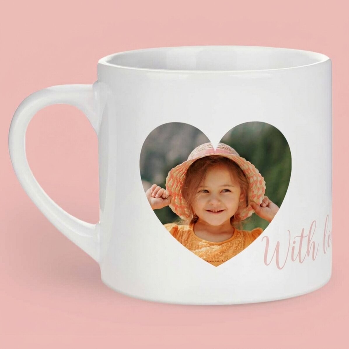 Gepersonaliseerde drinkbeker voor kinderen met een foto en tekst