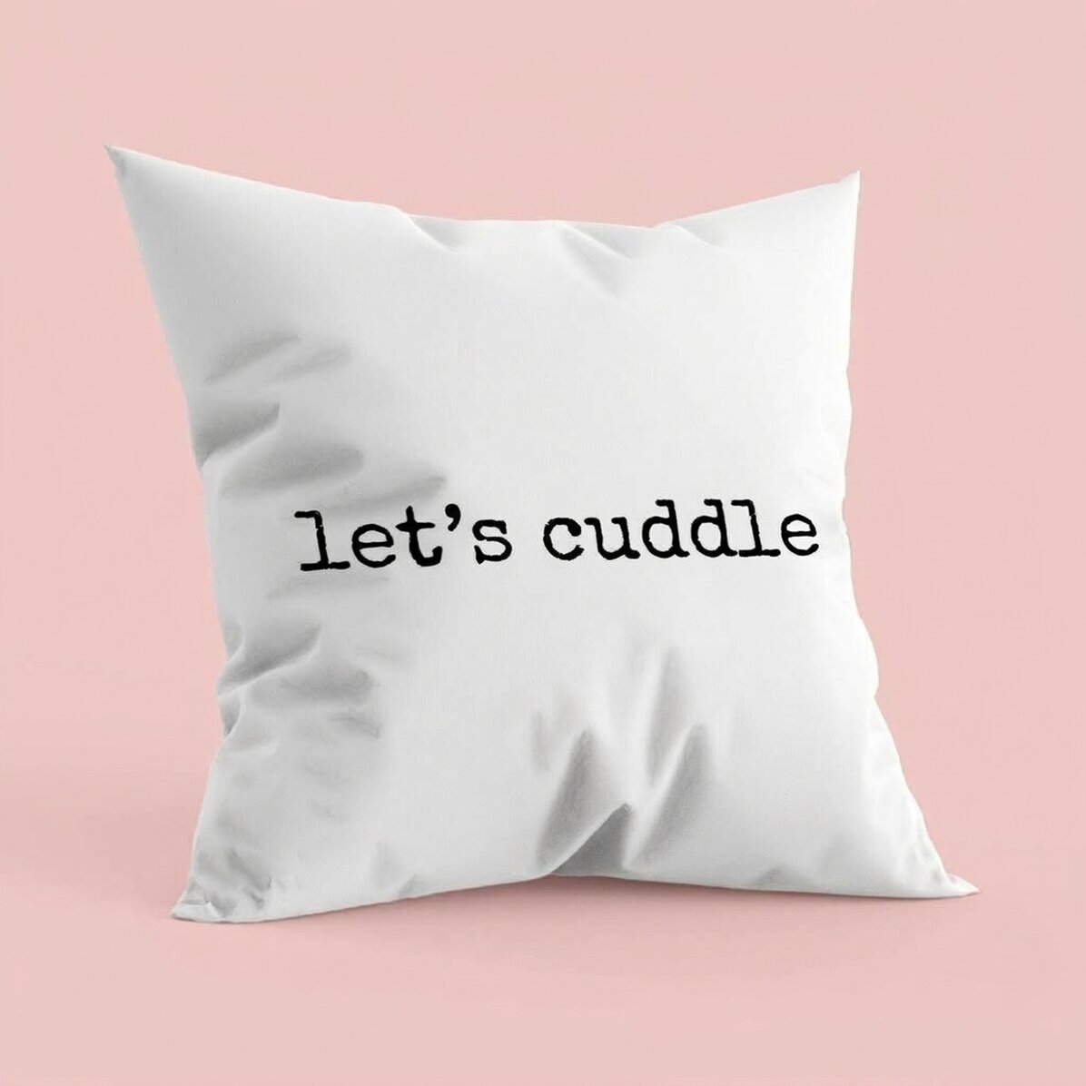 Coussin personnalisé avec inscription - Let