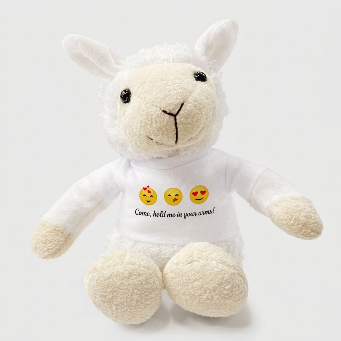 Plus-schaap met persoonlijke tekst - Emoticons