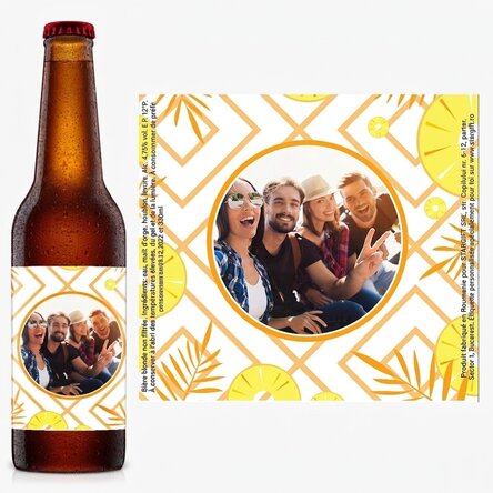 Bière personnalisée avec photo - Profitez de l