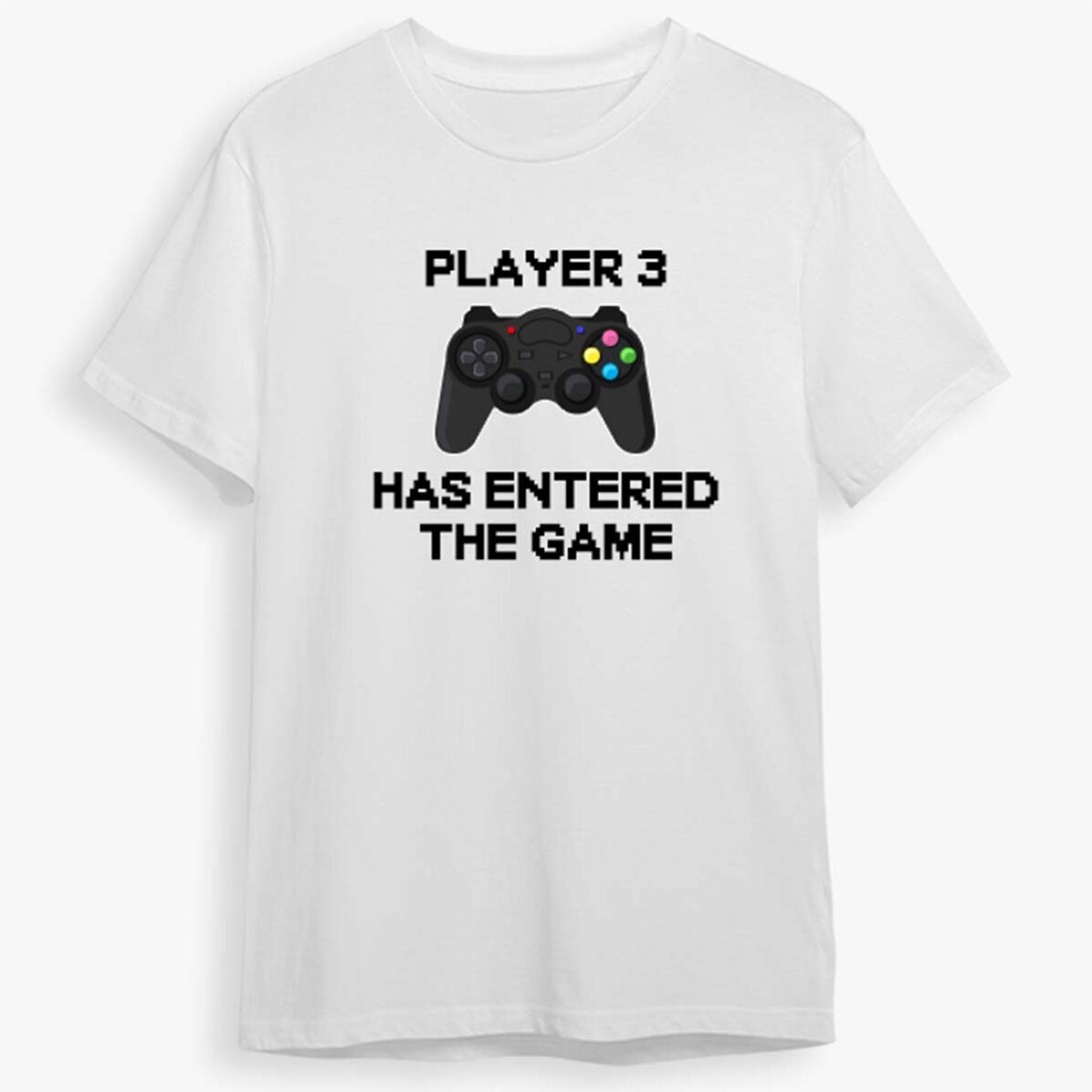 T-shirt en coton personnalisé pour enfants/adultes - Jeux vidéo