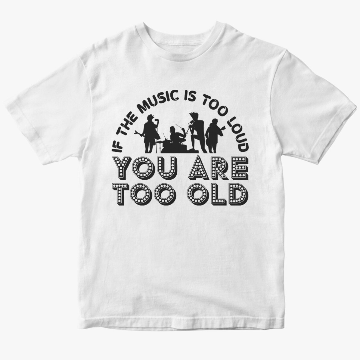 Gepersonaliseerd katoenen T-shirt - Music