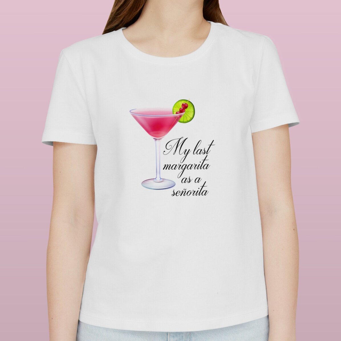 T-shirt en coton personnalisé pour la future mariée - Margarita