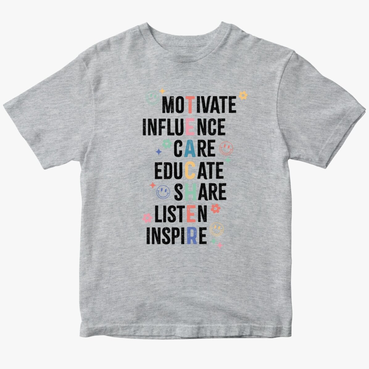 T-shirt en coton personnalisé - Teacher