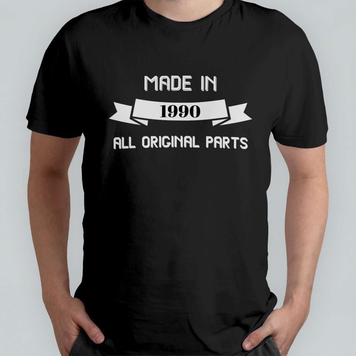 T-shirt op maat - Alle onderdelen zijn origineel