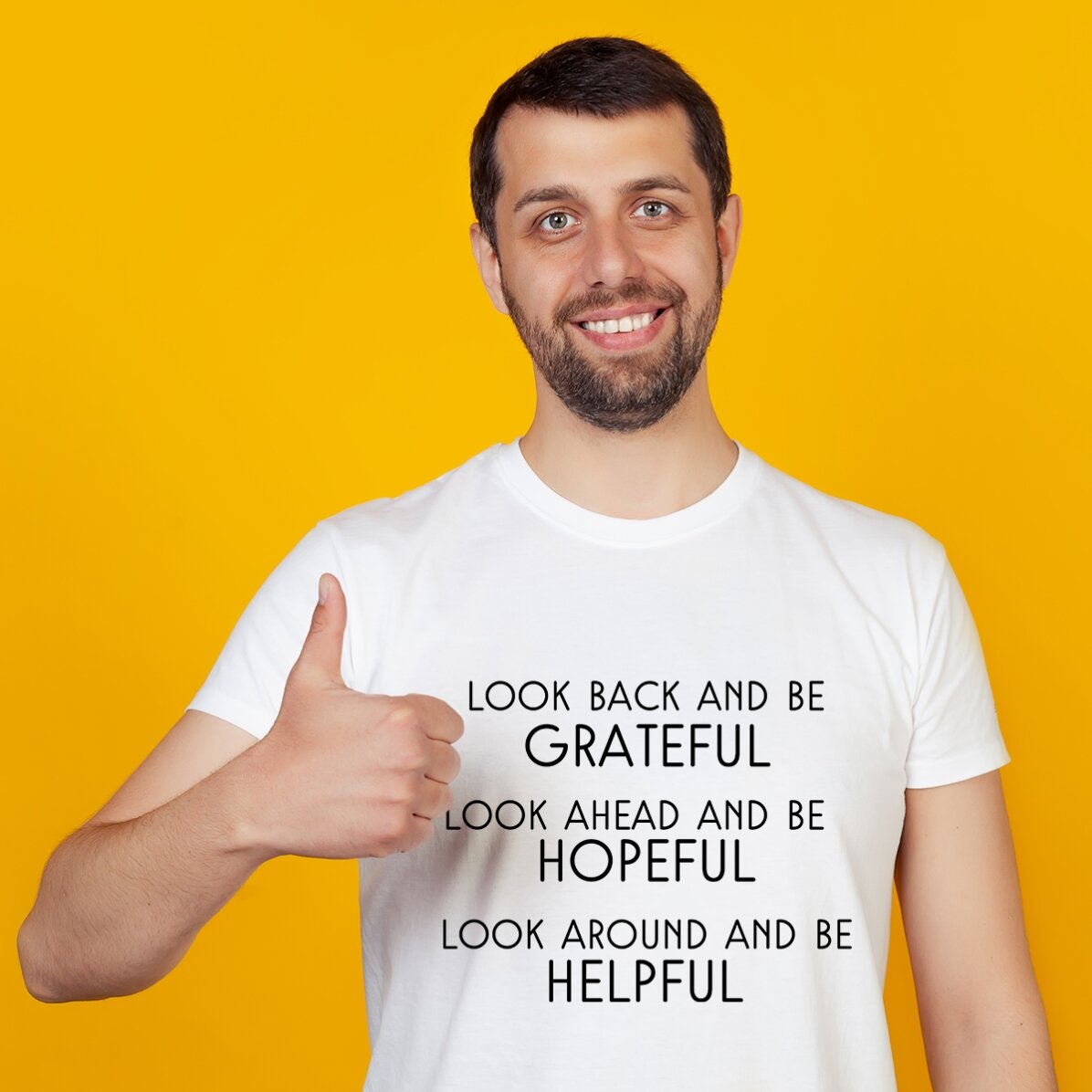 T-shirt personnalisé avec texte - portrait