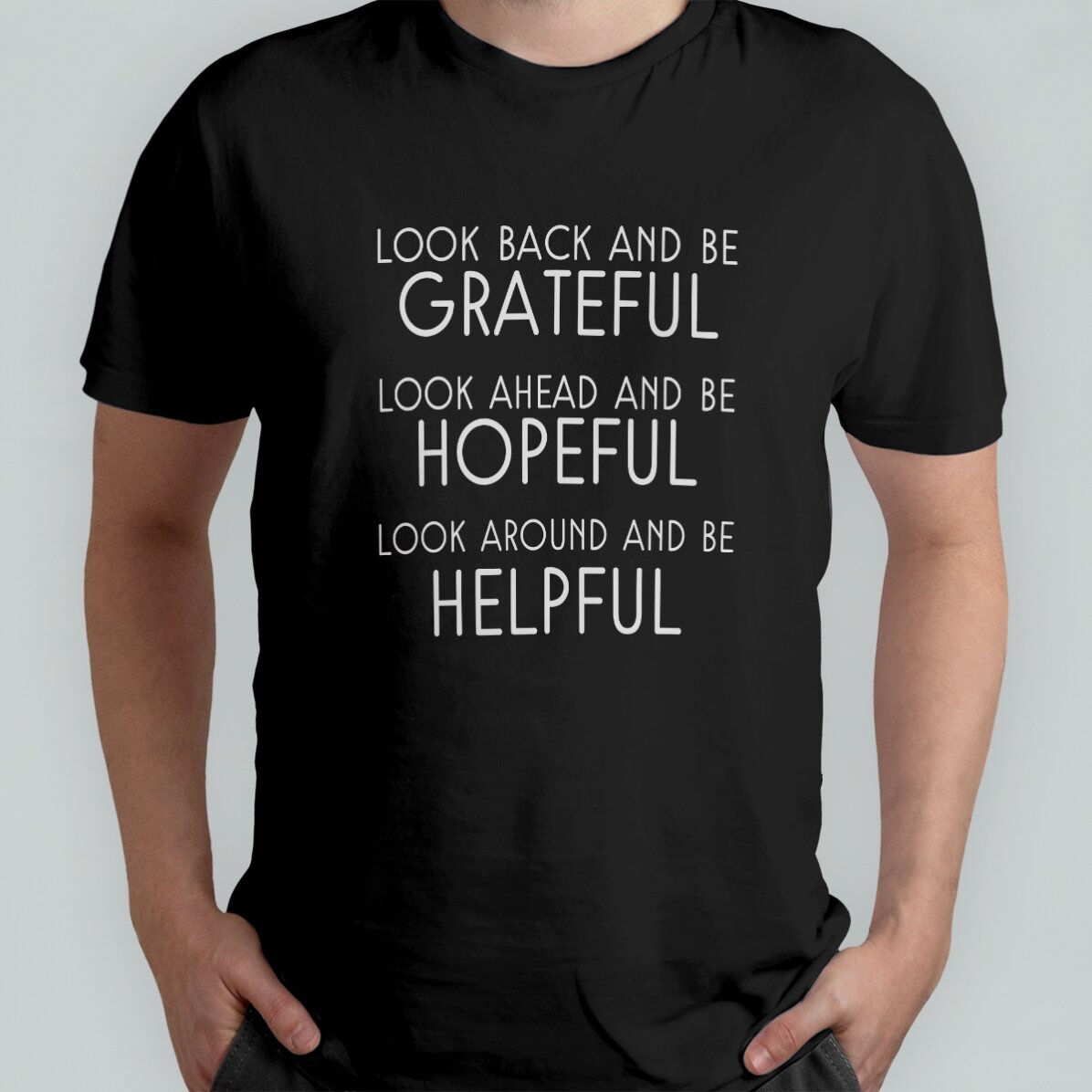 T-shirt personnalisé avec texte - portrait