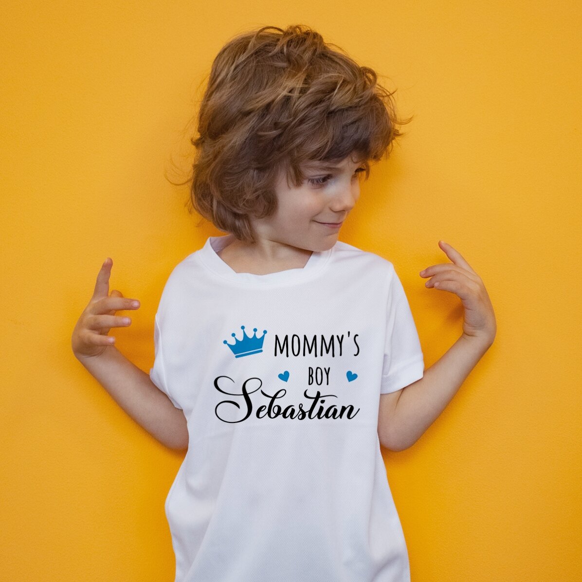 Sportshirt voor kinderen, gepersonaliseerd met tekst - Special