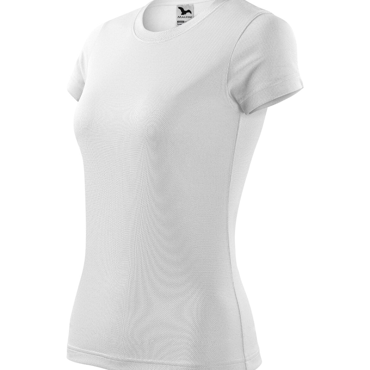 Gepersonaliseerd sportshirt met logo in liggende uitvoering