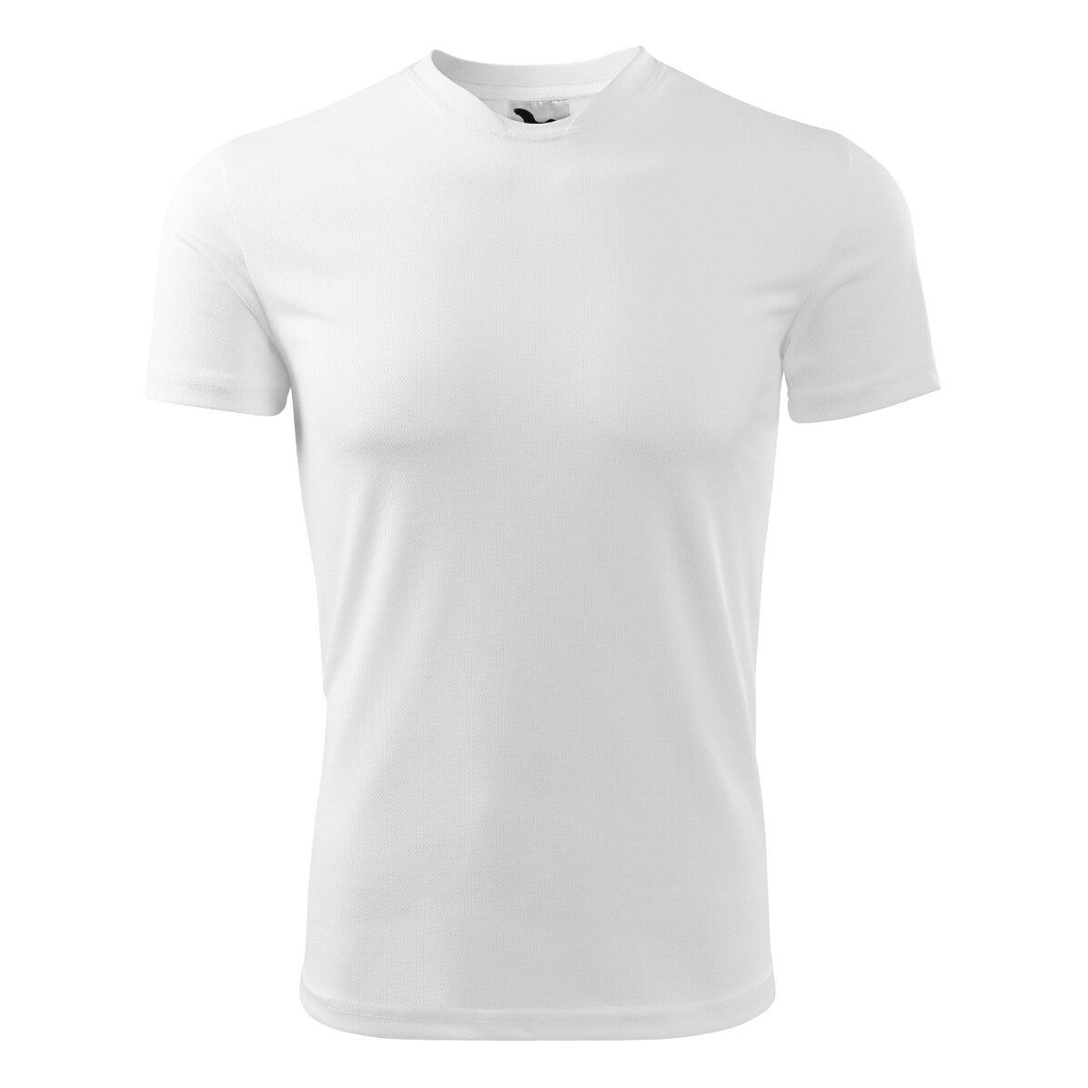 Gepersonaliseerd sportshirt met logo in liggende uitvoering